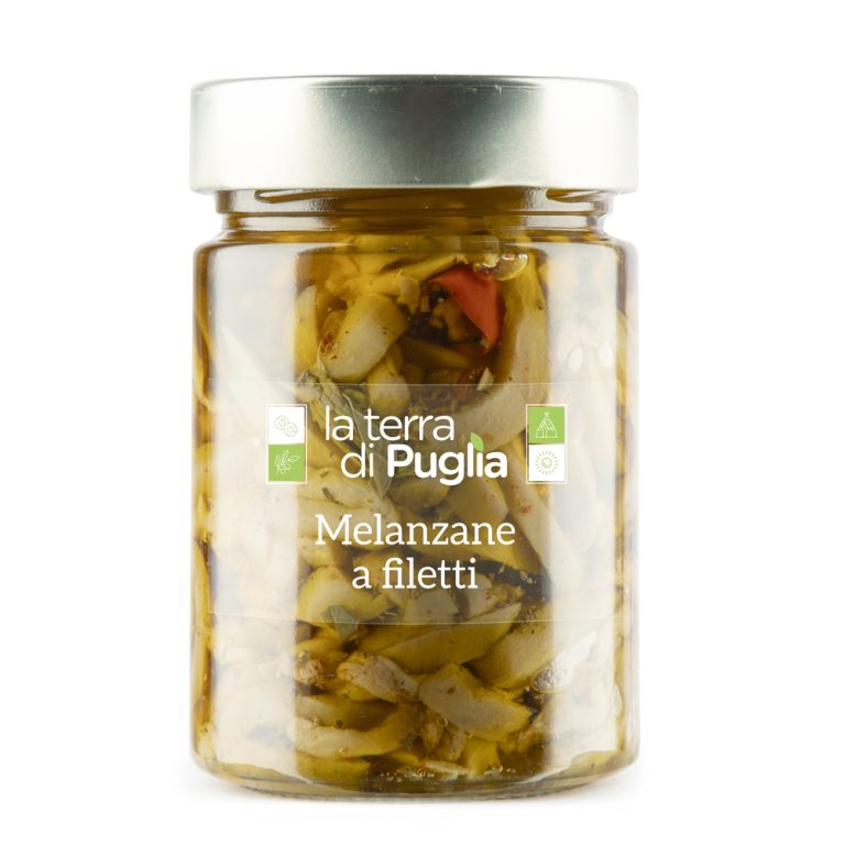 Melanzane a filetti sott'olio - acquisto ingrosso Salento