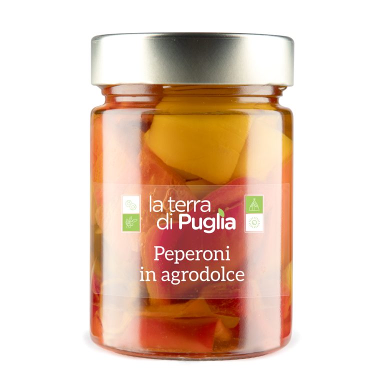 Peperoni sott'olio salentini - prodotti tipici all'ingrosso