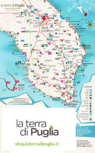 cartina del Salento - vacanze in Salento -Salentocongusto.it