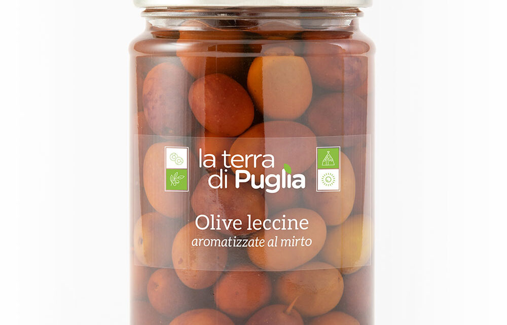 Olive leccine al mirto