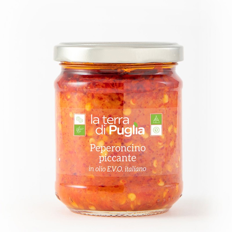 peperoncino piccante in olio evo - Salentocongusto.com