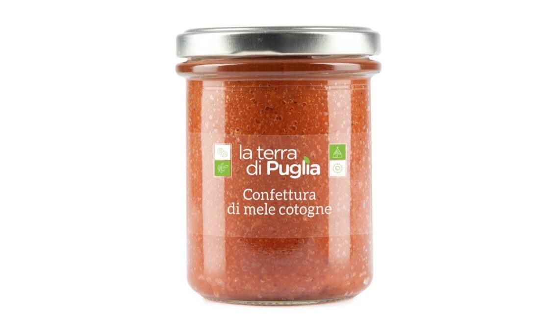 Confettura di mele cotogne Laterradipuglia in vasetto