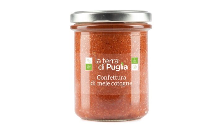 Confettura di mele cotogne Laterradipuglia in vasetto