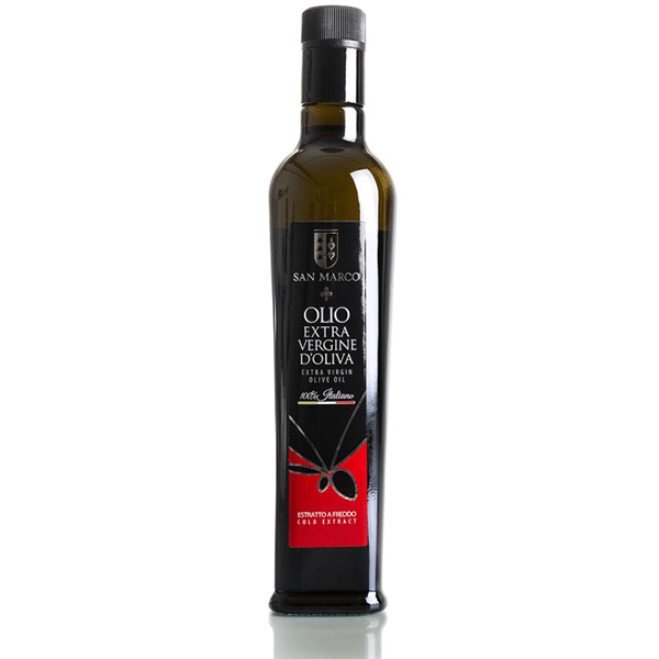 Olio extravergine di oliva bottiglia 50cl Bottiglia 50cl olio extravergine salentino San Marco