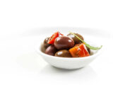 Olive leccine in salamoia condite
