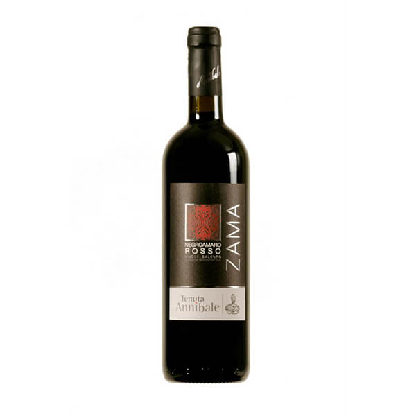 Vino rosso annibale Zama Vino negroamaro rosso Zama Tenute Annibale