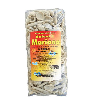 Maritati con farina di orzo Pasta fresca maritati Pugliesi